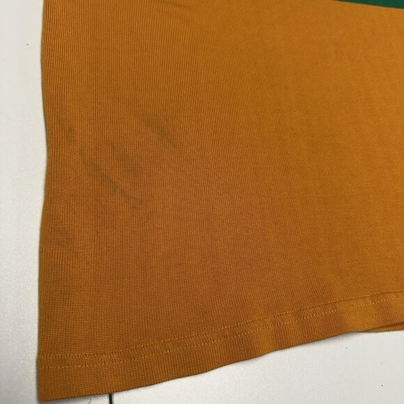 Vintage Marauders Rugby Jersey Shirt Mens Large 23x31 Orange - Picture 10 of 14